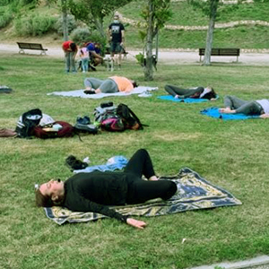 Una tarde más en el parque. Gracias gracias gracias